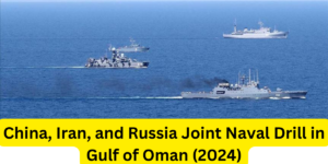 China, Iran, and Russia Joint Naval Drill in Gulf of Oman (2024)