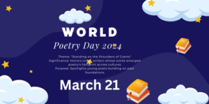 World Poetry Day 2024