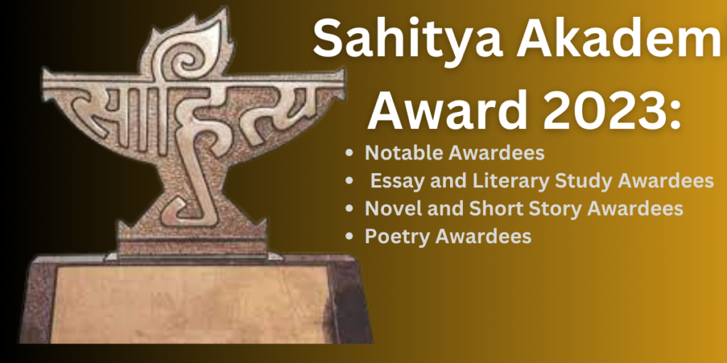 Sahitya Akademi Award 2023